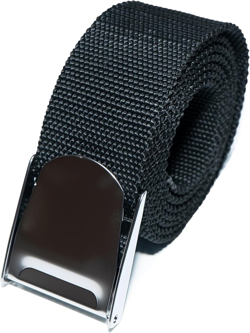 DiveTec Scuba Diving Weight Belt – 67” Black Nylon Webbing with 304 Stainless Steel Quick Release Buckle – Adjustable Fit for Scuba and Snorkeling - Image 1